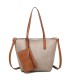 T11845 - Bolso con monedero externo y neceser bandolera y asa grandes para cruzar