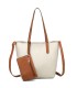 T11845 - Bolso con monedero externo y neceser bandolera y asa grandes para cruzar