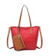 T11845 - Bolso con monedero externo y neceser bandolera y asa grandes para cruzar