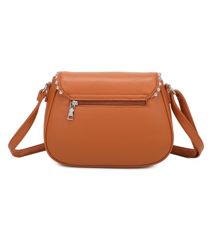 T11860 - Bolso bandolera con cuentas de adorno