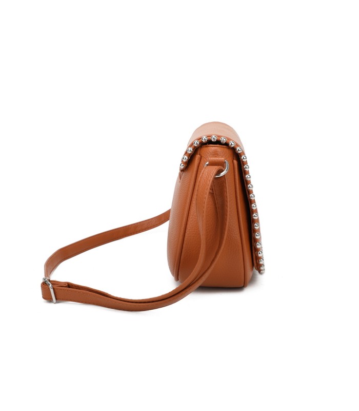 T11860 - Bolso bandolera con cuentas de adorno