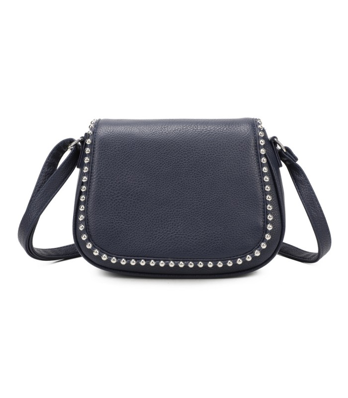 T11860 - Bolso bandolera con cuentas de adorno