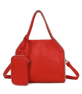 T11856 - Bolso de mano con bandolera y monedero