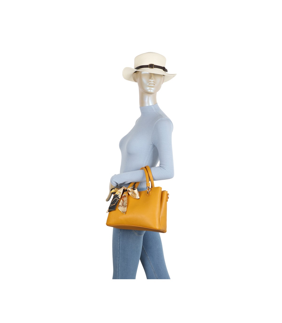 T11867 - Bolso grande rectangular con varios compartimientos