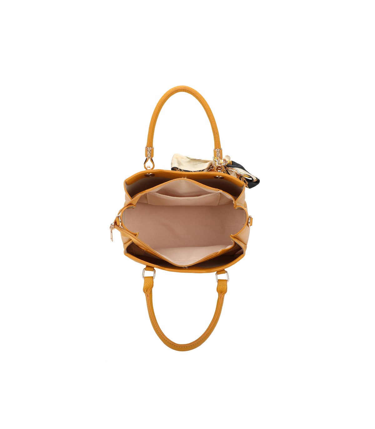 T11867 - Bolso grande rectangular con varios compartimientos