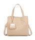 T11895- Bolso bandolera con varios compartimientos y accesorio colgante