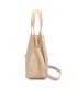 T11895- Bolso bandolera con varios compartimientos y accesorio colgante