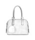 T10591 - Bolso de hombro con triple cremallera