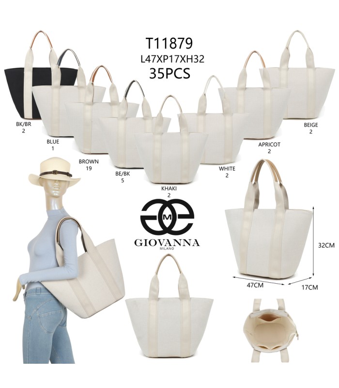 T11879-  Bolso amplio de hombro