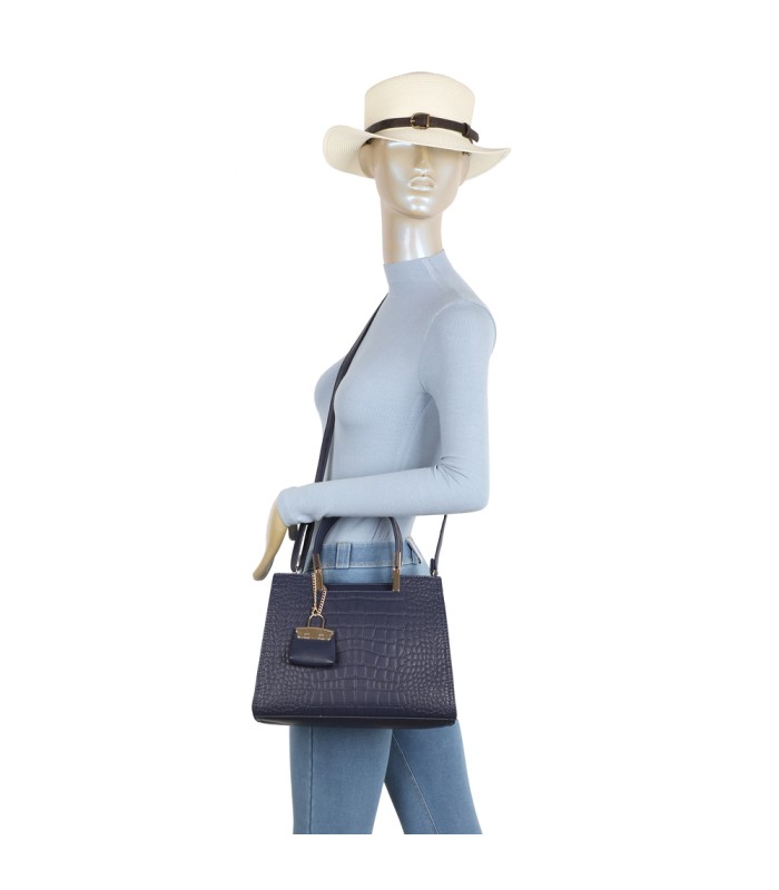 T11890-Bolso bandolera con textura cuarteada