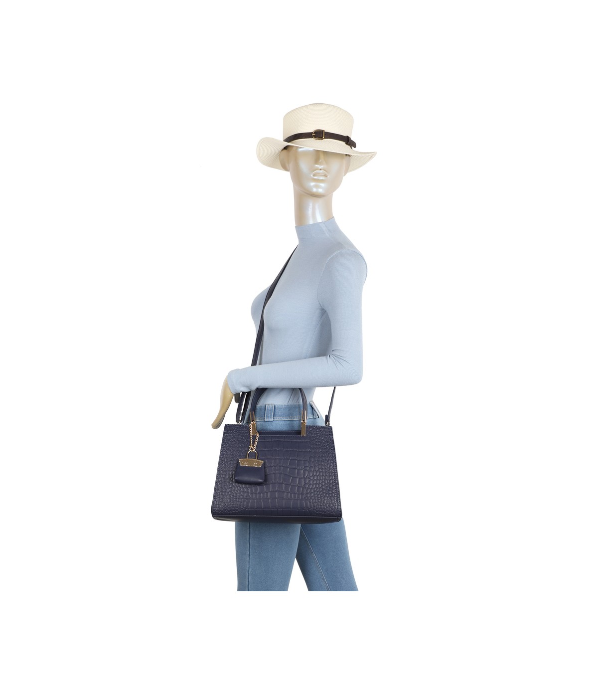 T11890-Bolso bandolera con textura cuarteada
