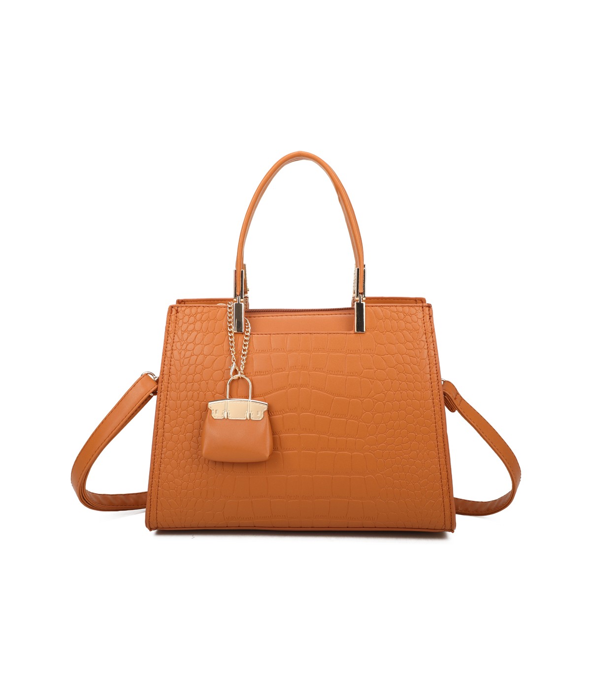 T11890-Bolso bandolera con textura cuarteada