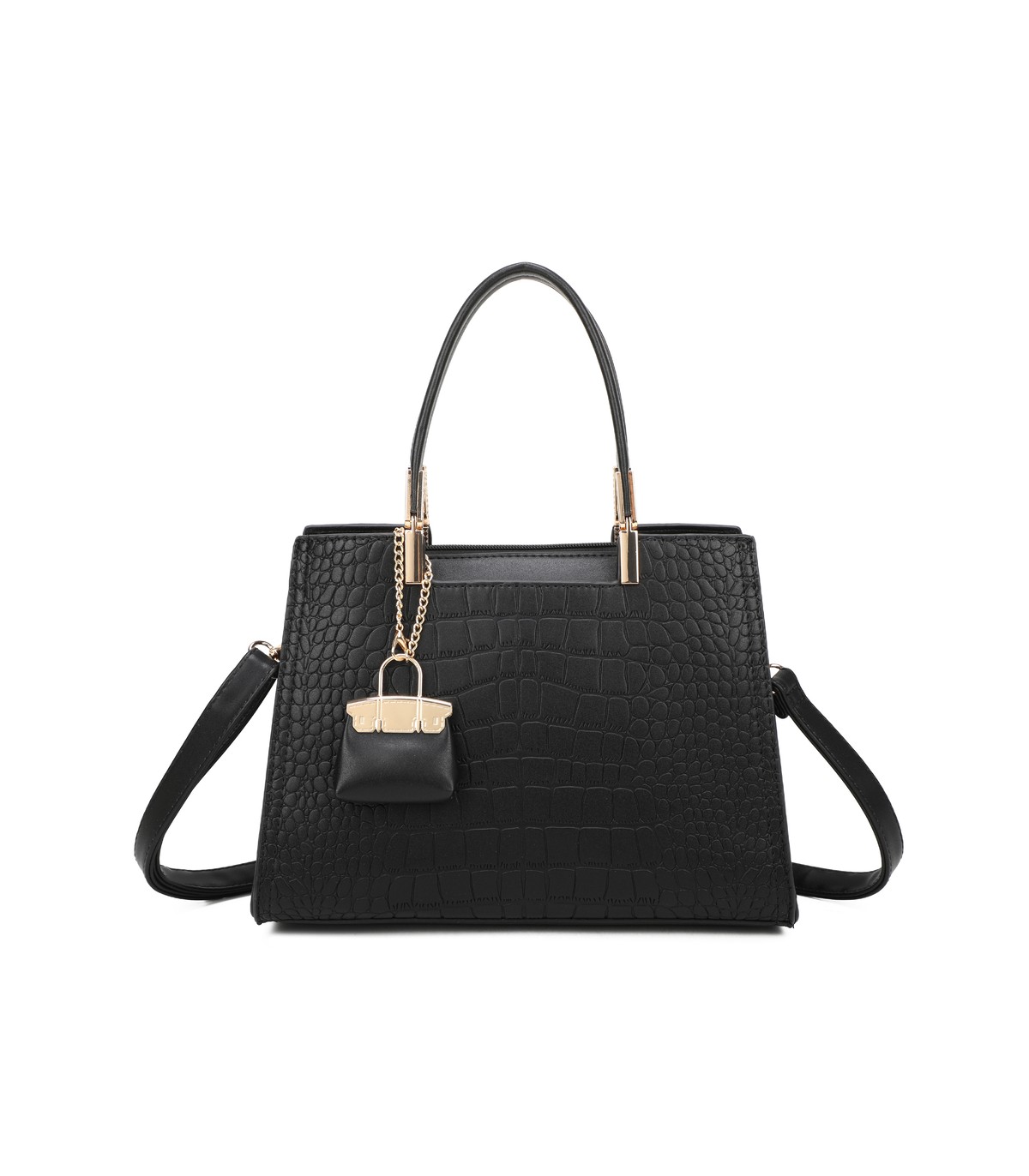 T11890-Bolso bandolera con textura cuarteada