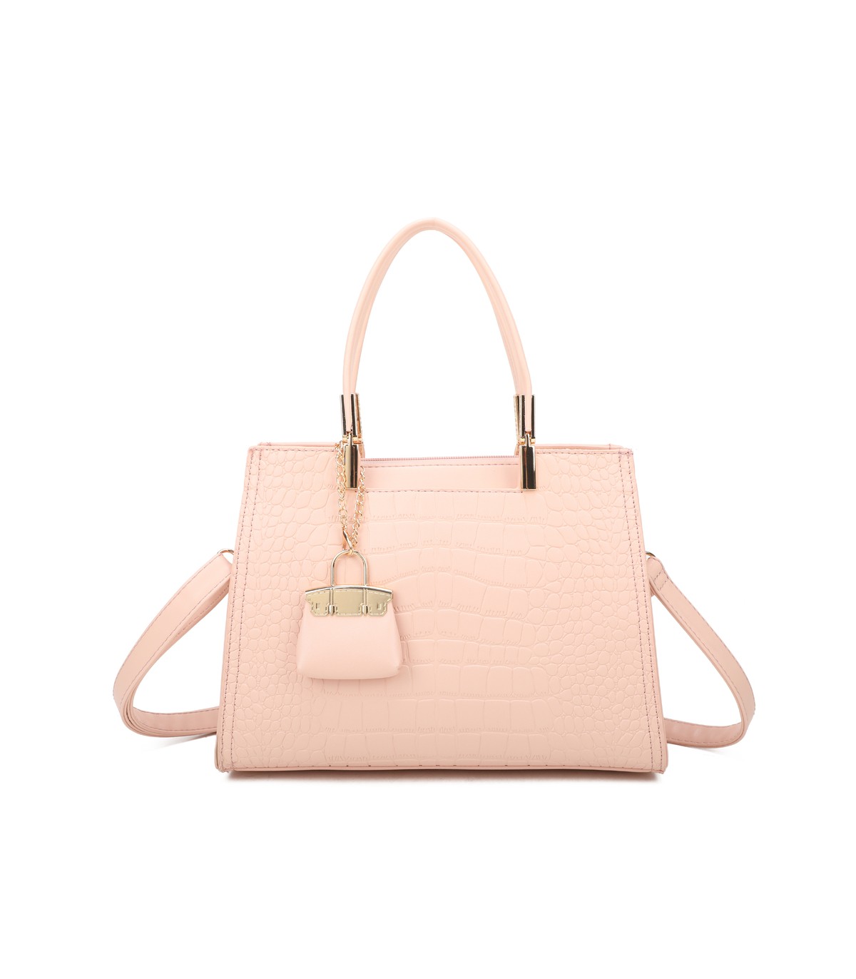 T11890-Bolso bandolera con textura cuarteada