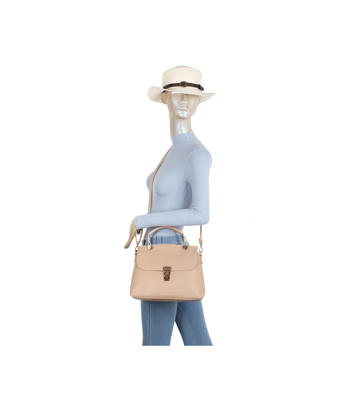 T11893-Bolso bandolera con textura cuarteada
