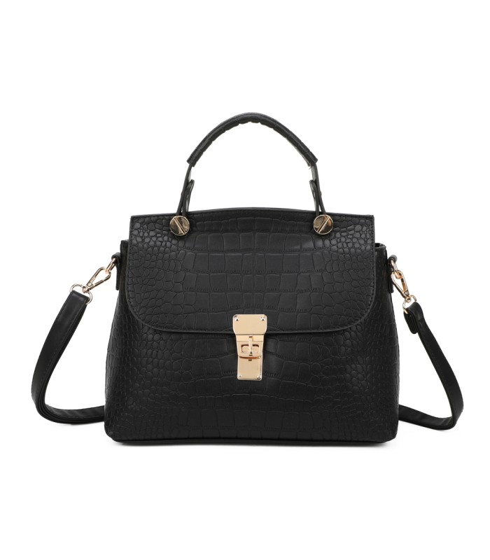 T11893-Bolso bandolera con textura cuarteada