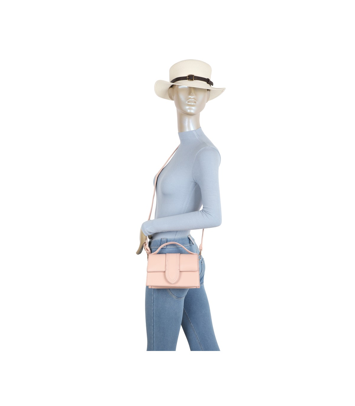 T11897-Bolso bandolera mini con cierre imantado