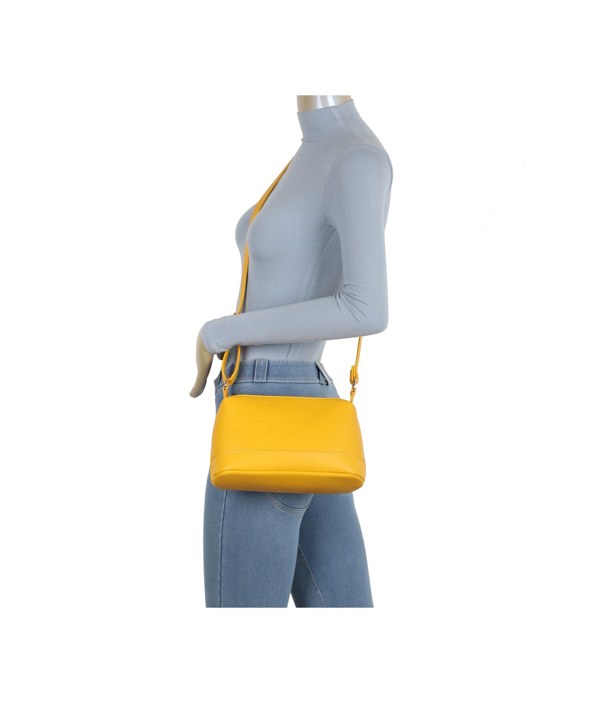T11891-Bolso bandolera con varios compartimientos