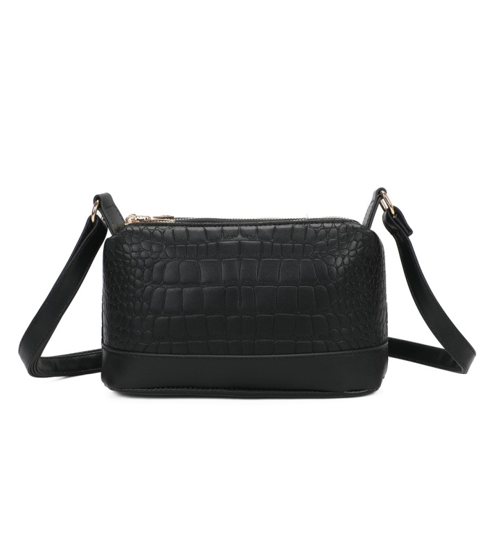 T11891-Bolso bandolera con varios compartimientos