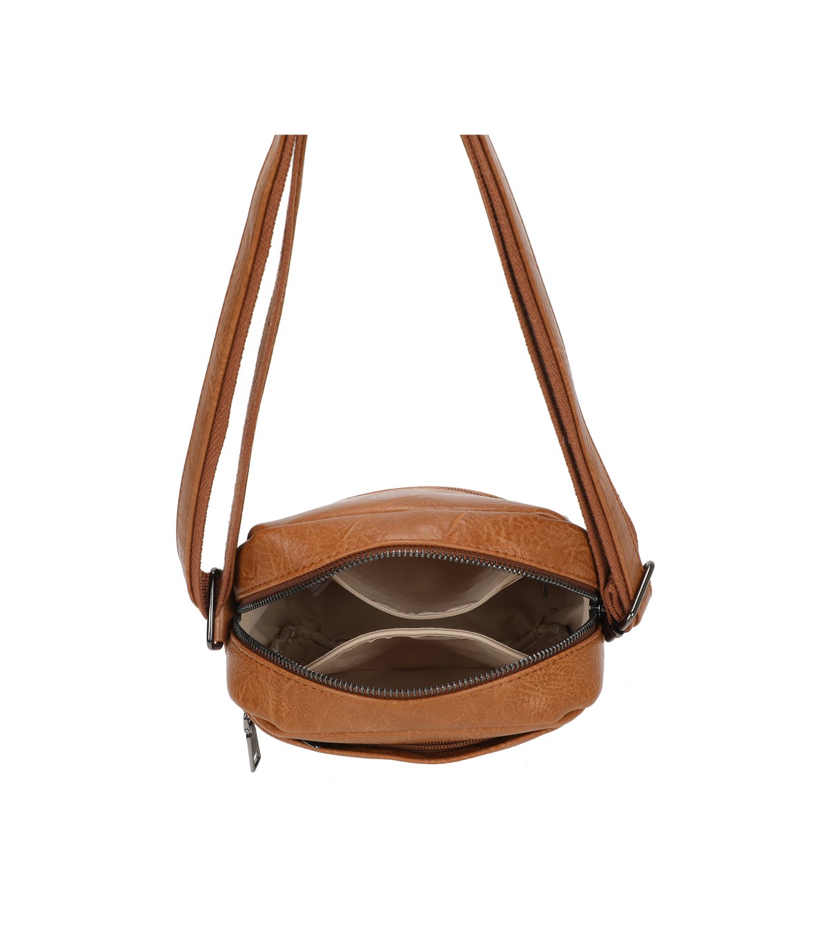 T11902-Bolso Bandolera con Varios compartimientos