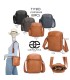 T11903-Bolso Bandolera con múltiple bolsillos