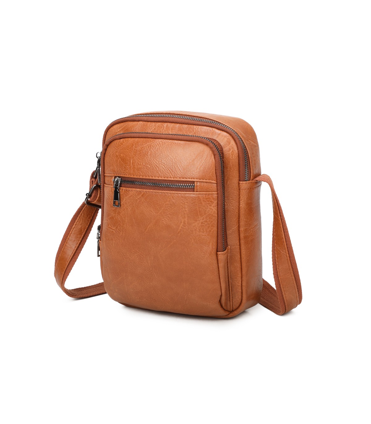 T11906- Bolso bandolera con múltiples bolsillos