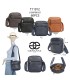 T11912-Bolso de hombro para hombre con múltiples bolsillos