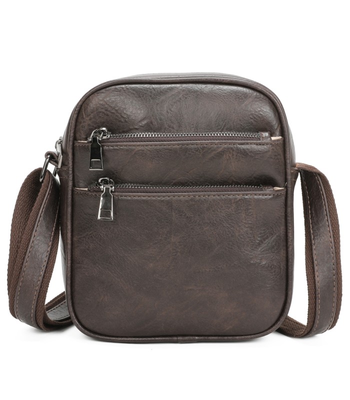 T11912-Bolso de hombro para hombre con múltiples bolsillos