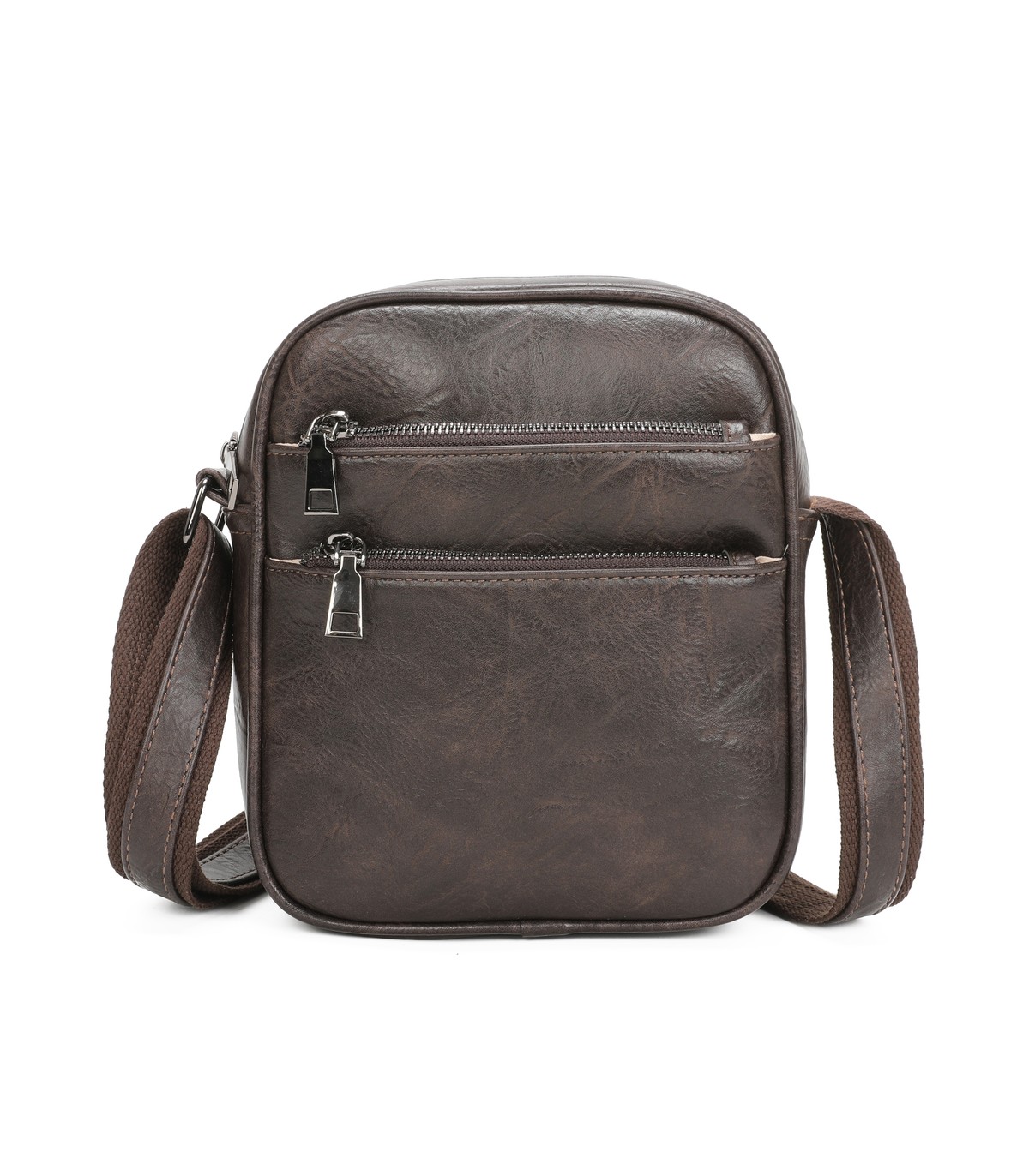 T11912-Bolso de hombro para hombre con múltiples bolsillos