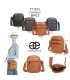 T11913-Bolso multifuncional con múltiples bolsillos