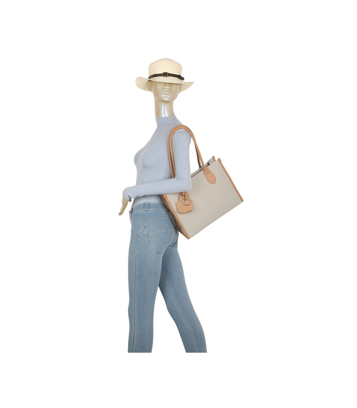 T11878-Bolso de hombro elegante con estilo cruzado