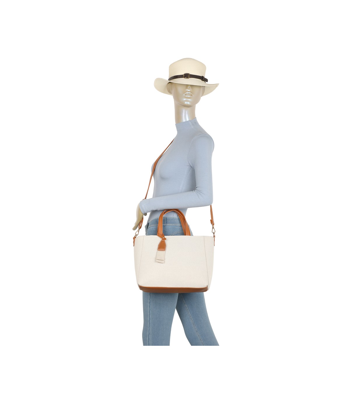 T11886-Bolso de mano grande y resistente