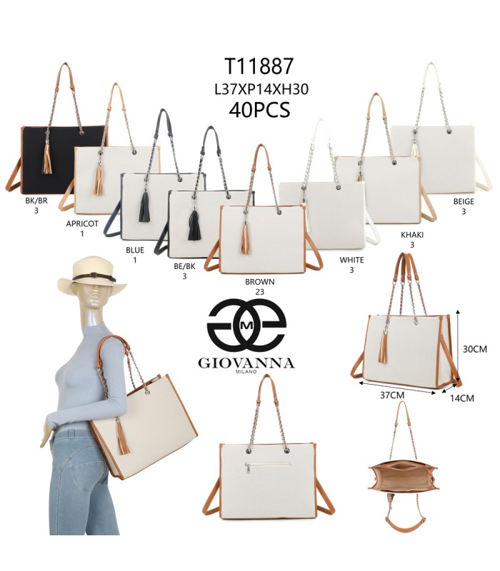 T11887-Bolso grande de cadena