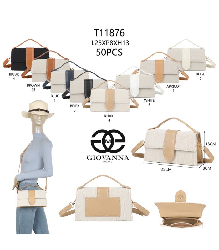 T11876-Bolso Bandolera casual