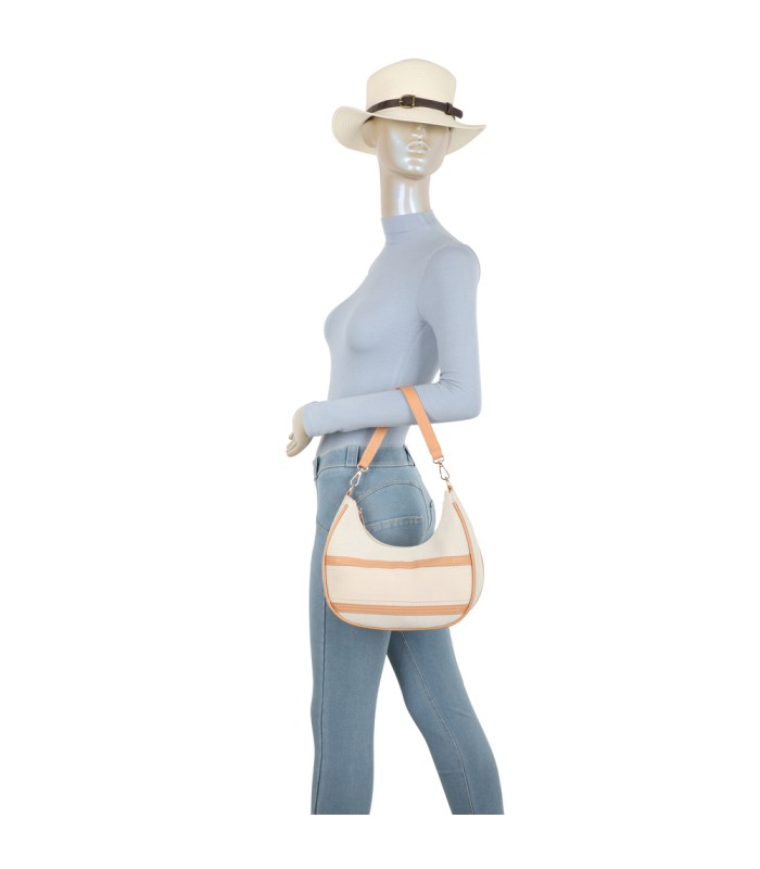 T11880-Bolso bandolera en forma de media luna
