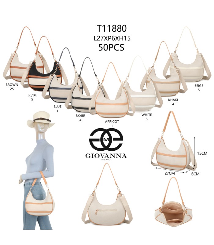 T11880-Bolso bandolera en forma de media luna