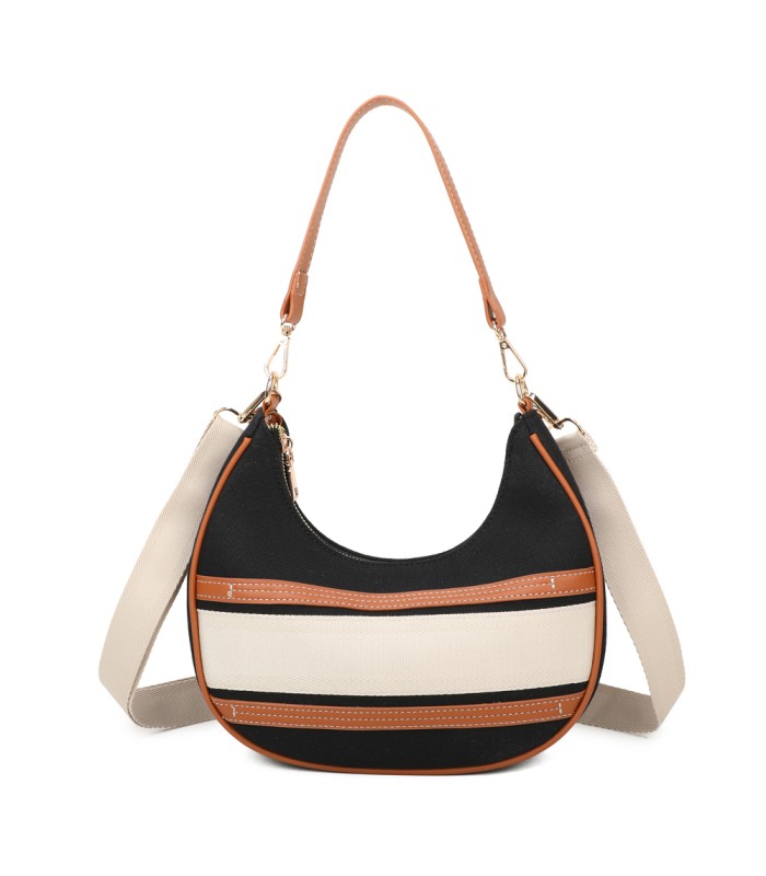 T11880-Bolso bandolera en forma de media luna