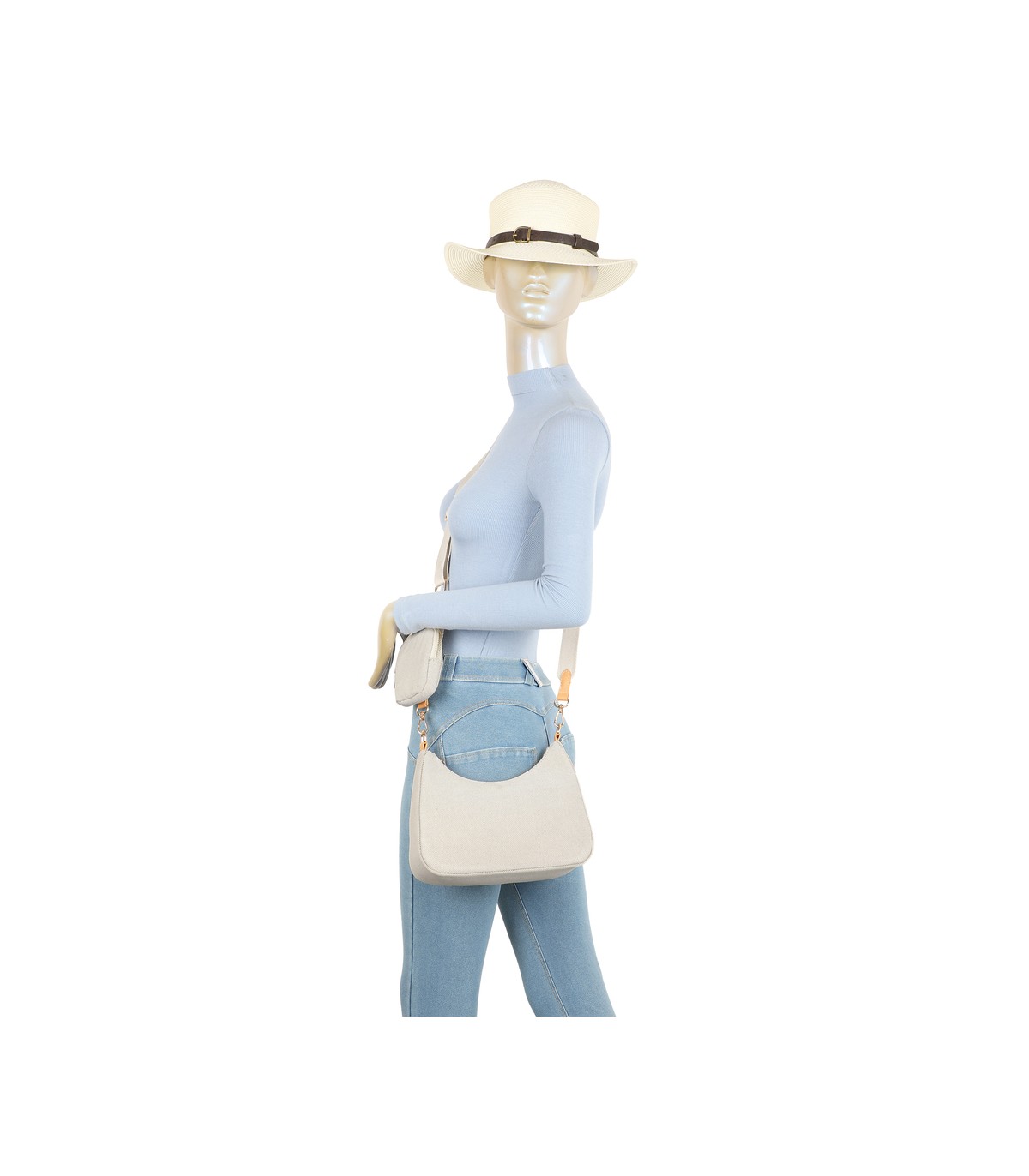 T11882-Bolso bandolera casual para dama