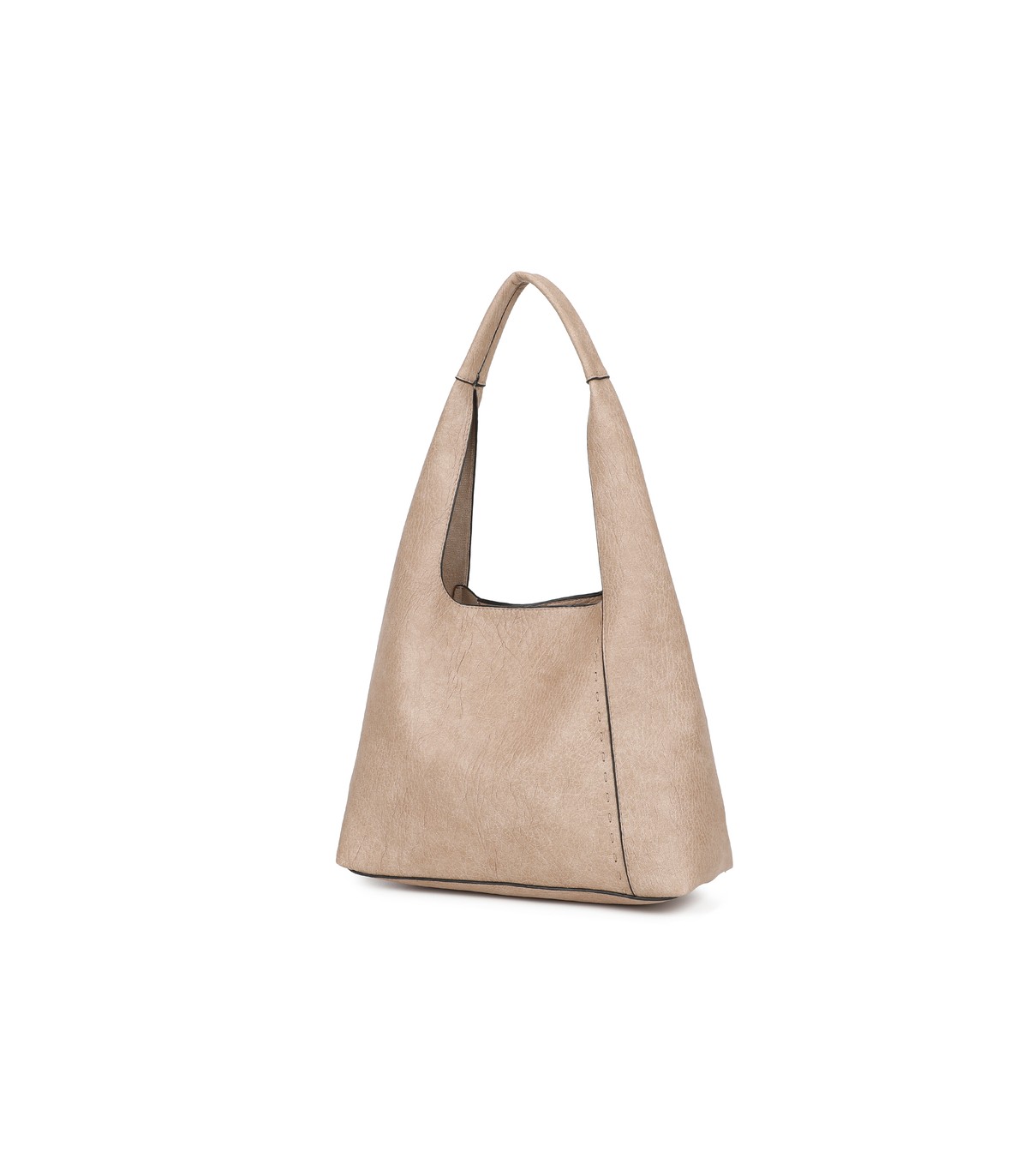 T11739 - Bolso de hombro estilo saco con bandolera y Neceser.