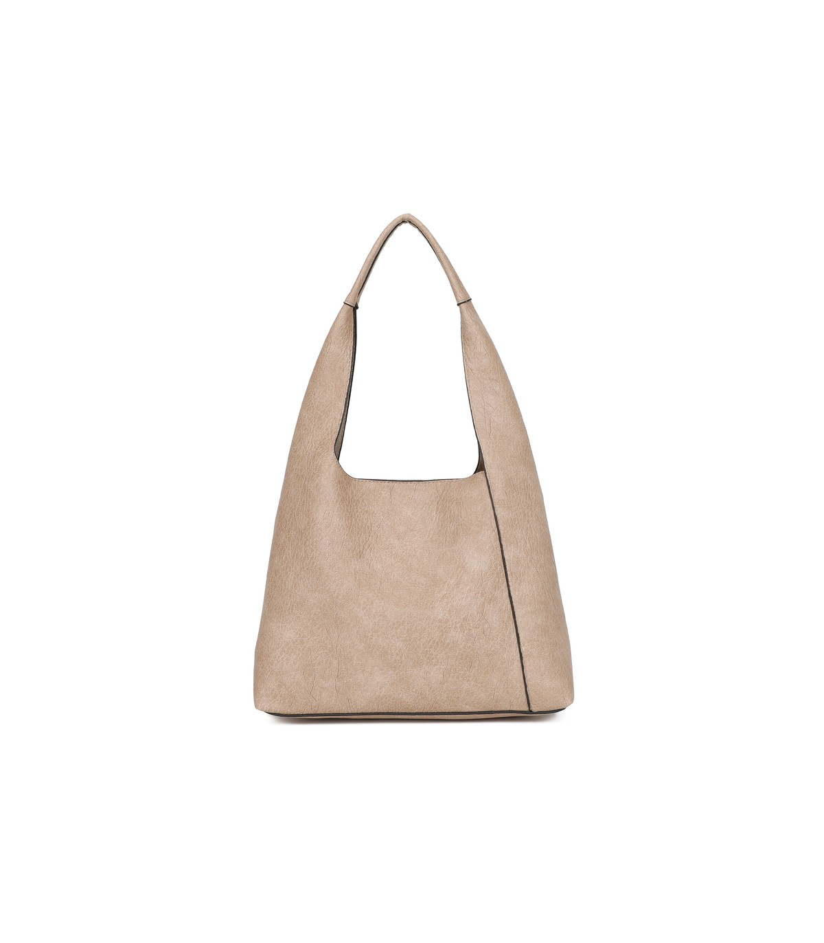 T11739 - Bolso de hombro estilo saco con bandolera y Neceser.