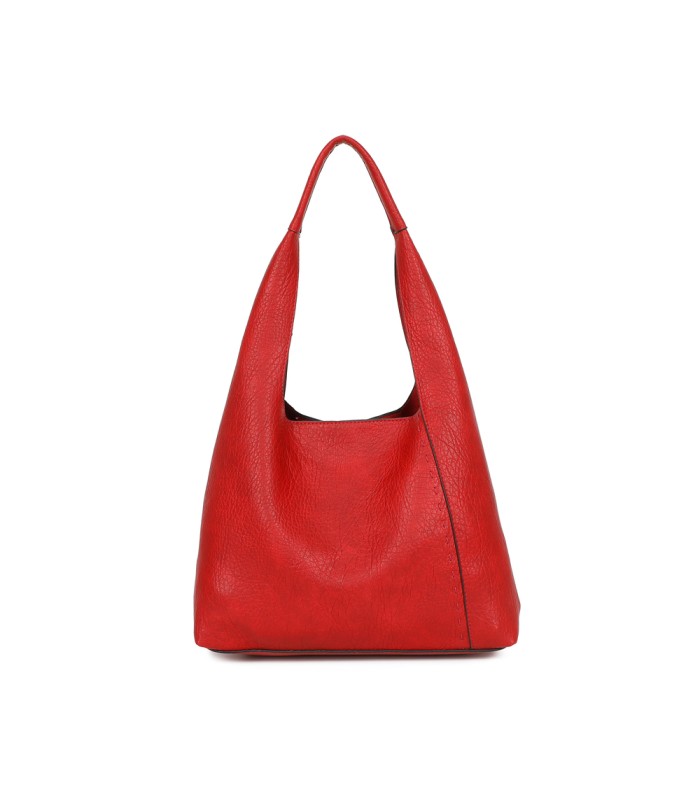 T11739 - Bolso de hombro estilo saco con bandolera y Neceser.
