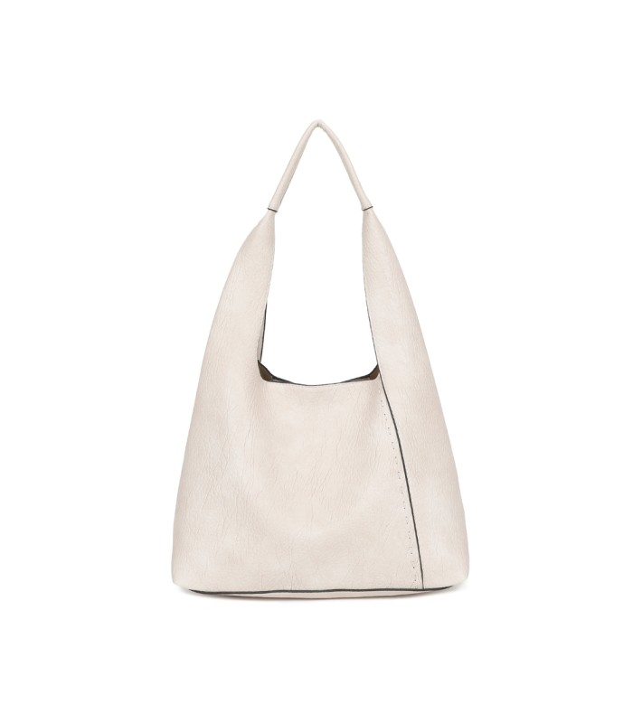 T11739 - Bolso de hombro estilo saco con bandolera y Neceser.