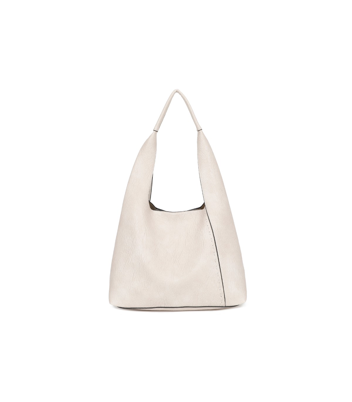 T11739 - Bolso de hombro estilo saco con bandolera y Neceser.