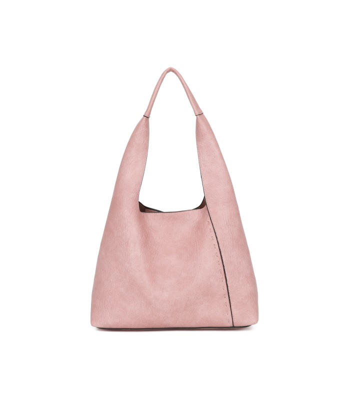 T11739 - Bolso de hombro estilo saco con bandolera y Neceser.