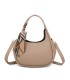 T11579 - Bolso bandolera estilo hobo con pañuelo a juego