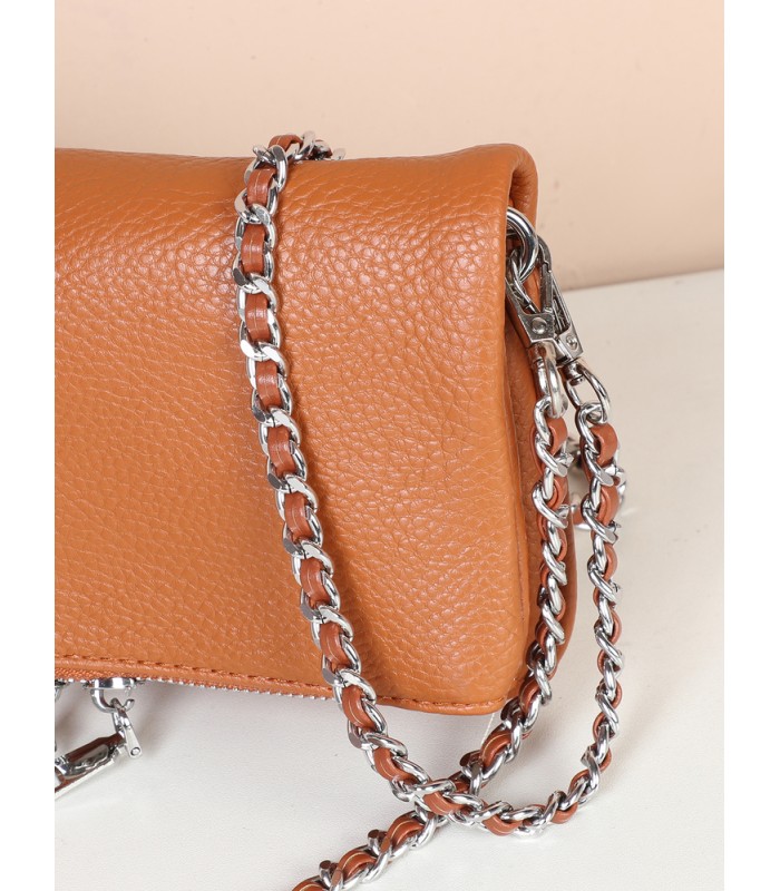 T11914-Bolso Bandolera con cierre y Boton