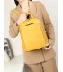 T10998 - Mochila con cierre superior y bolsillo frontal de cierre de botón imantado