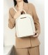 T10998 - Mochila con cierre superior y bolsillo frontal de cierre de botón imantado