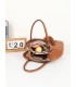 T11620 - Bolso bandolera para mujer con asas para la mano