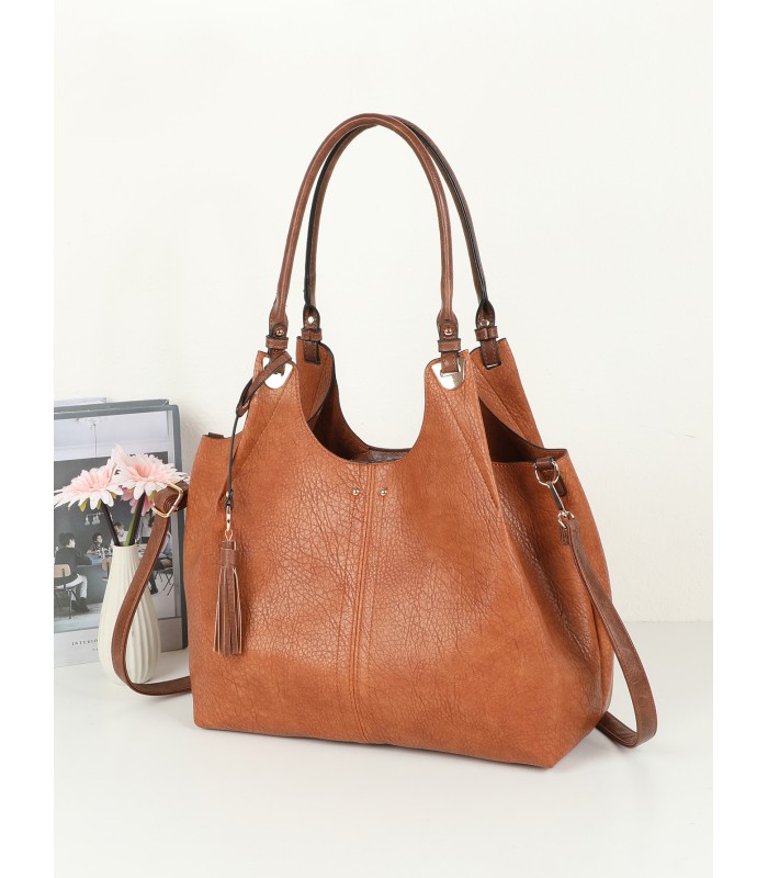 T11737 - Bolso neceser con bandolera de asas anchas y altas para colgarlo del hombro